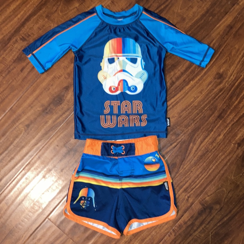Star Wars Disney Swimming Set; NWOT
